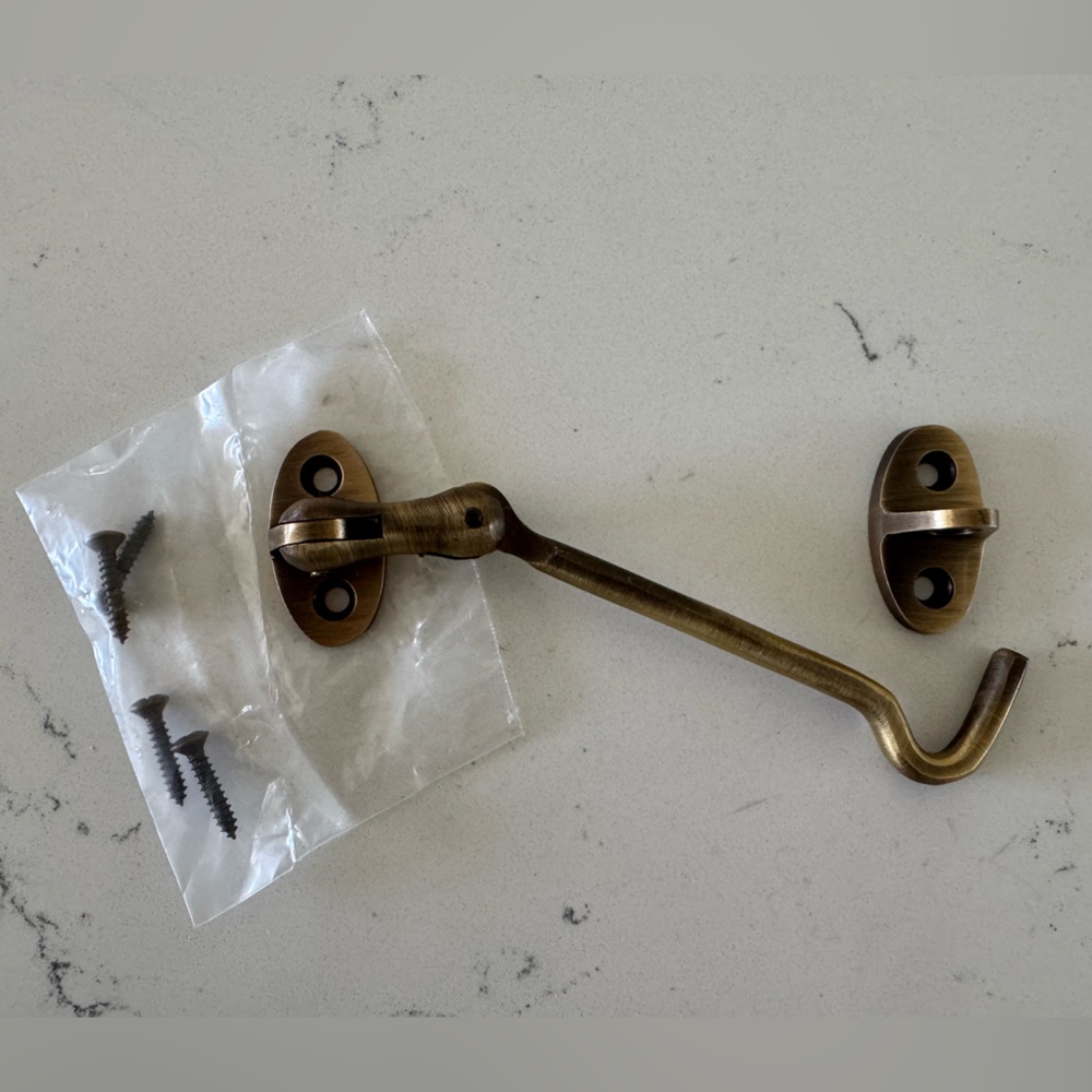 Brass Lock and Catch